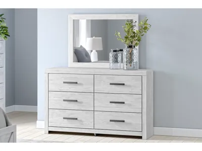Signature Design by Ashley Cayboni King Panel Bed, Dresser, Mirror, Chest and 2 Nightstands - B3788B12