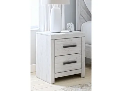Signature Design by Ashley Cayboni King Panel Bed, Dresser, Mirror, Chest and 2 Nightstands - B3788B12