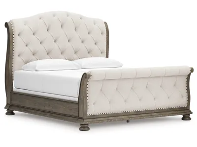 Signature Design by Ashley Ardenfield California King Sleigh Bed, Chest and Nightstand - B944B6