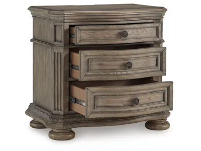 Signature Design by Ashley Ardenfield California King Sleigh Bed, Chest and Nightstand - B944B6