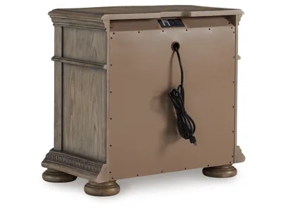 Signature Design by Ashley Ardenfield California King Sleigh Bed, Chest and Nightstand - B944B6