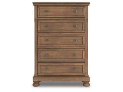 Signature Design by Ashley Feddinger Queen Panel Bed, Dresser, Mirror, Chest and Nightstand - PCB779B10