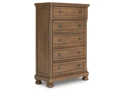 Signature Design by Ashley Feddinger Queen Panel Bed, Dresser, Mirror, Chest and Nightstand - PCB779B10