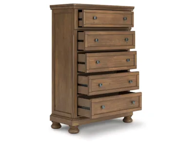 Signature Design by Ashley Feddinger Queen Panel Bed, Dresser, Mirror, Chest and Nightstand - PCB779B10