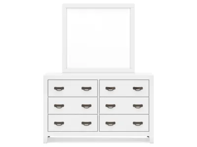 Signature Design by Ashley Binterglen Twin Panel Bed, Dresser, Mirror, Chest and 2 Nightstands - B427B19