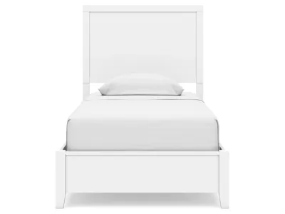 Signature Design by Ashley Binterglen Twin Panel Bed, Dresser, Mirror, Chest and 2 Nightstands - B427B19