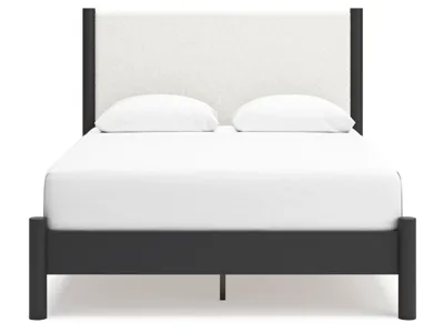 Signature Design by Ashley Cadmori Queen Panel Bed, Dresser, Mirror and Nightstand - B2616B21