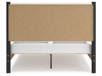 Signature Design by Ashley Cadmori Queen Panel Bed, Dresser, Mirror and Nightstand - B2616B21