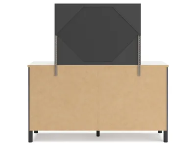 Signature Design by Ashley Cadmori Queen Panel Bed, Dresser, Mirror and Nightstand - B2616B21