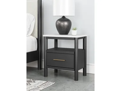 Signature Design by Ashley Cadmori Queen Panel Bed, Dresser, Mirror and Nightstand - B2616B21