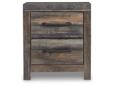 Signature Design by Ashley Drystan Queen Panel Storage Bed, Dresser, Mirror and Nightstand - B211B107