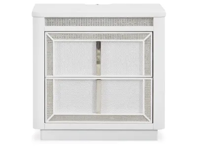 Signature Design by Ashley Chalanna Queen Panel Storage Bed and Nightstand - B822B8