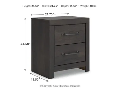 Signature Design by Ashley Hollivern Queen Panel Bed, Dresser, Mirror and Nightstand - PCB2108B25