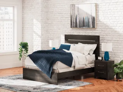 Signature Design by Ashley Hollivern Queen Panel Bed, Dresser, Mirror and Nightstand - PCB2108B25