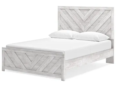 Signature Design by Ashley Cayboni Queen Panel Bed, Dresser and 2 Nightstands - B3788B13