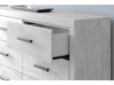 Signature Design by Ashley Cayboni Queen Panel Bed, Dresser and 2 Nightstands - B3788B13