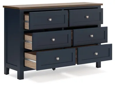 Signature Design by Ashley Landocken Twin Panel Bed, Dresser, Chest and Nightstand - B414B20