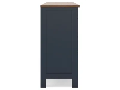 Signature Design by Ashley Landocken Twin Panel Bed, Dresser, Chest and Nightstand - B414B20