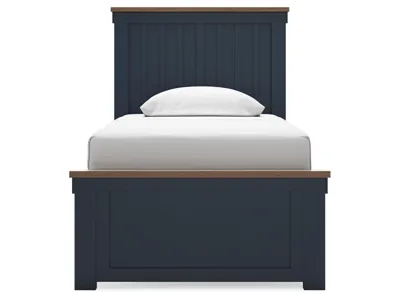 Signature Design by Ashley Landocken Twin Panel Bed, Dresser, Chest and Nightstand - B414B20