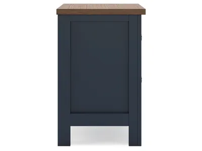 Signature Design by Ashley Landocken Twin Panel Bed, Dresser, Chest and Nightstand - B414B20