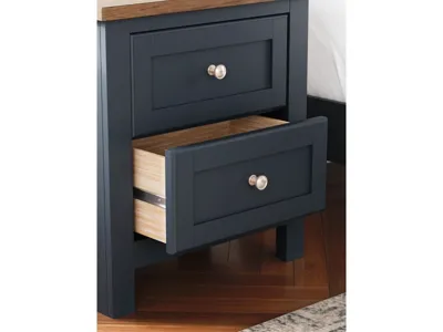 Signature Design by Ashley Landocken Twin Panel Bed, Dresser, Chest and Nightstand - B414B20