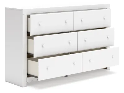 Signature Design by Ashley Mollviney Full Panel Storage Bed, Dresser and Nightstand - B2540B12