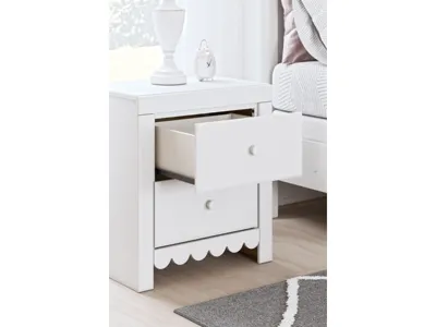 Signature Design by Ashley Mollviney Full Panel Storage Bed, Dresser and Nightstand - B2540B12