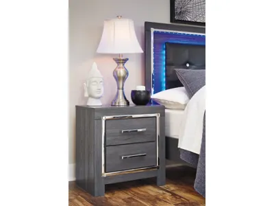 Signature Design by Ashley Lodanna Queen Panel Bed and Nightstand - B214B56