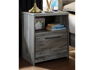 Signature Design by Ashley Baystorm Queen Panel Storage Bed, Dresser and 2 Nightstands - B221B88