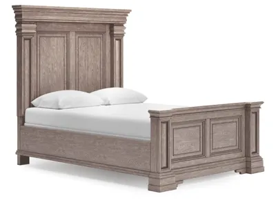 Signature Design by Ashley Blairhurst Queen Panel Bed, Dresser, Mirror and 2 Nightstands - B916B10
