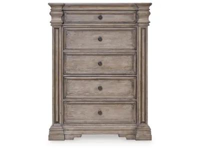 Signature Design by Ashley Blairhurst King Panel Bed, Dresser, Chest and 2  Nightstands - B916B11