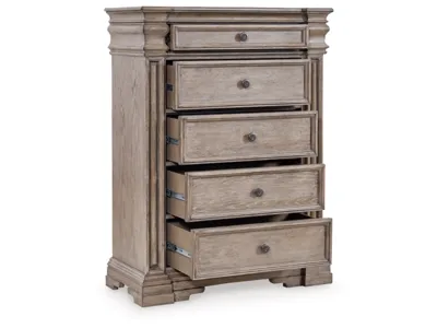 Signature Design by Ashley Blairhurst King Panel Bed, Dresser, Chest and 2  Nightstands - B916B11
