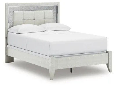 Signature Design by Ashley Zyniden Full Panel Bed, 2 Chests and Nightstand - B2114B26
