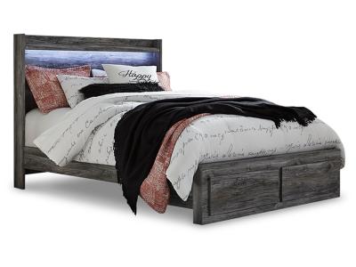 Signature Design by Ashley Baystorm Queen Panel Bed with 2 Storage Drawers - B221B5