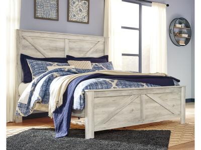 Signature Design by Ashley Bellaby King Crossbuck Panel Bed - B331B10