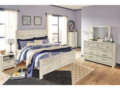 Signature Design by Ashley Bellaby King Crossbuck Panel Bed - B331B10