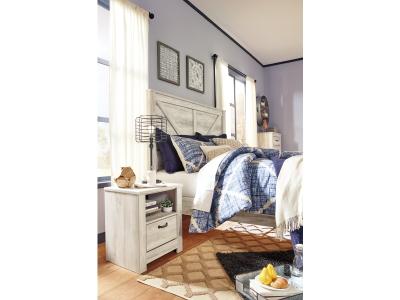 Signature Design by Ashley Bellaby King Crossbuck Panel Bed - B331B10