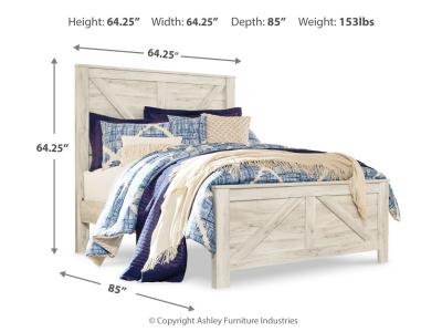 Signature Design by Ashley Bellaby Queen Crossbuck Panel Bed - B331B6