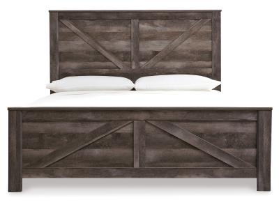 Signature Design by Ashley Wynnlow King Crossbuck Panel Bed - B440B11
