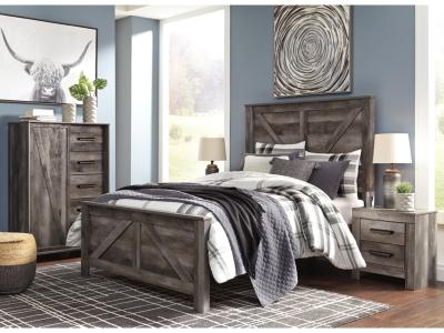 Signature Design by Ashley Wynnlow Queen Crossbuck Panel Bed - B440B9