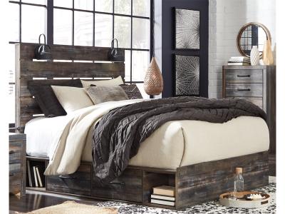 Signature Design by Ashley Drystan Queen Panel Bed with 4 Storage Drawers - B211B13