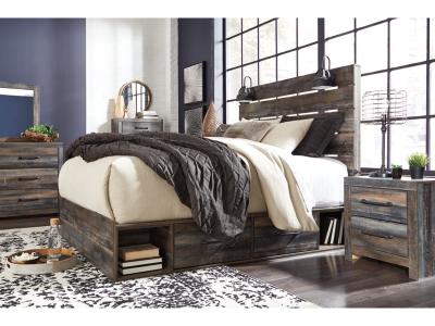 Signature Design by Ashley Drystan Queen Panel Bed with 4 Storage Drawers - B211B13