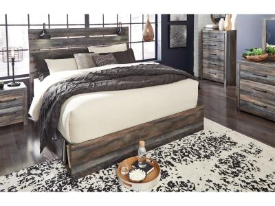 Signature Design by Ashley Drystan King Panel Bed with 2 Storage Drawers - B211B15
