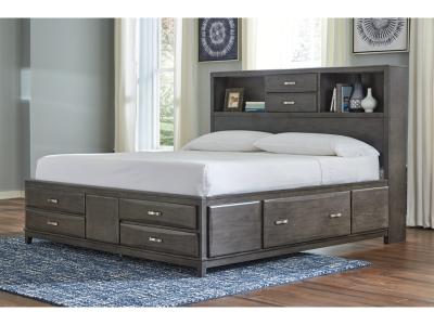 Signature Design by Ashley Caitbrook Queen Storage Bed with 8 Drawers - B476B2