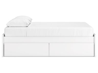 Signature Design by Ashley Onita Queen Platform Bed with 2 Side Storage - EB9630B14