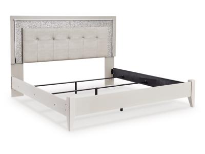 Signature Design by Ashley Zyniden King Upholstered Panel Bed - B2114B3