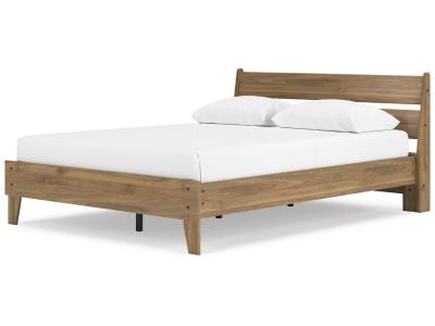 Signature Design by Ashley Deanlow Queen Platform Panel Bed - EB1866B3