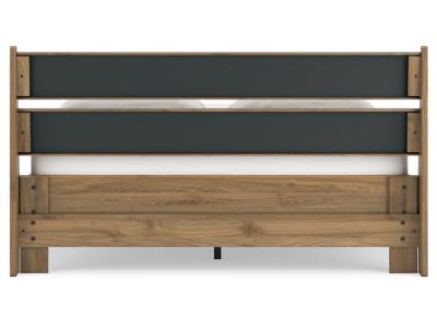 Signature Design by Ashley Deanlow Queen Platform Panel Bed - EB1866B3