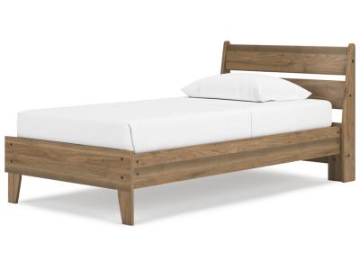 Signature Design by Ashley Deanlow Twin Platform Panel Bed - EB1866B1