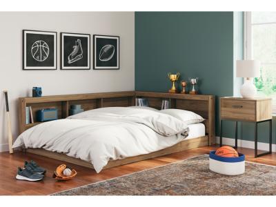 Signature Design by Ashley Deanlow Full Bookcase Storage Bed - EB1866B5